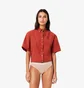 Трусики женские Lacoste Stretch Cotton String Briefs (3 шт) Beige/Brown 8F1341I87