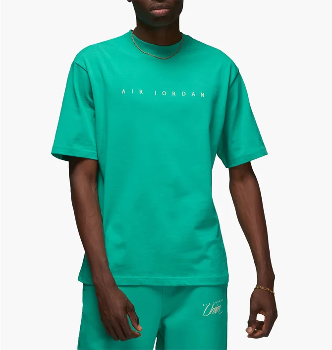 Футболка чоловіча Air Jordan T-Shirt X Union La Turquoise DV7343-348