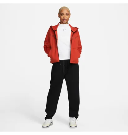 Толстовка жіноча Nike W Nsw Tch Flc Wr Essntl Fz Hdy Red Cw4298-623