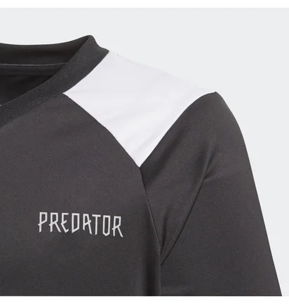 Футболка детская Adidas Predator Yb Ftb Jersey Black CF7319