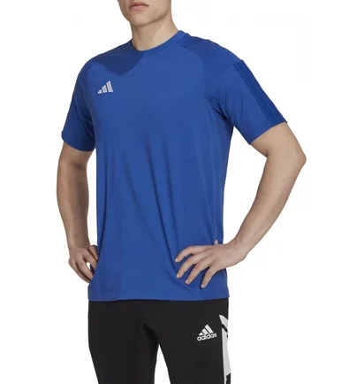 Футболка чоловіча Adidas T-Shirt Tiro23 C Co Tee Blue HU1321
