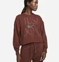 Світшот жіночий Nike Dri-Fit Get Fit Brown DD6130-273
