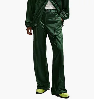 Штани жіночі Nike Sportswear Loose Mid-Rise Belted Pintuck Green IF0272-323