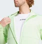 Кофта мужская Adidas Terrex Multi Light Fleece Full-Zip Green IQ3741