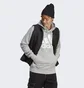 Худи мужское Adidas Essentials French Terry Big Logo Hoodie Grey Ic9364