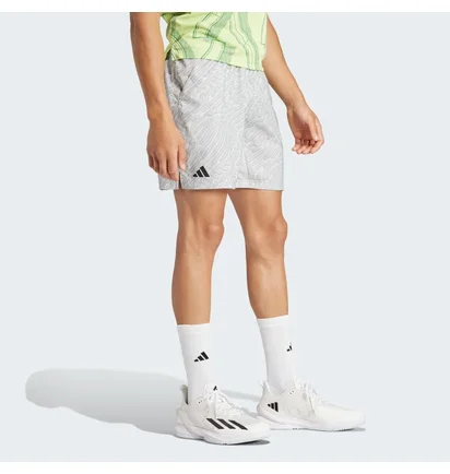 Шорти чоловічі Adidas Tennis Heat.Rdy Pro Printed Ergo 7-Inch Grey IP1935