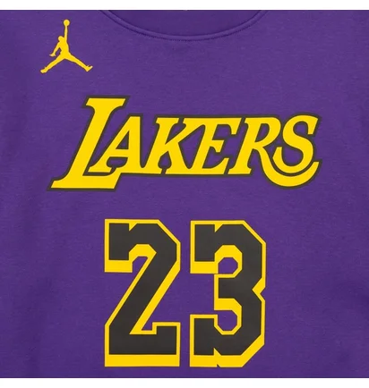 Свитшот мужской Air Jordan Nba Los Angeles Lakers Courtside Statement Edition Violet DN4718-508