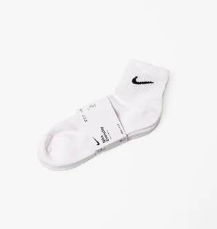 Носки унисекс Nike U Nk Everyday Cush Ankle (3 пары, утепленные) White Sx7667-100