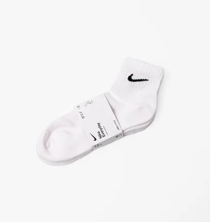 Шкарпетки унісекс Nike U Nk Everyday Cush Ankle (3 пари, утеплені) White SX7667-100