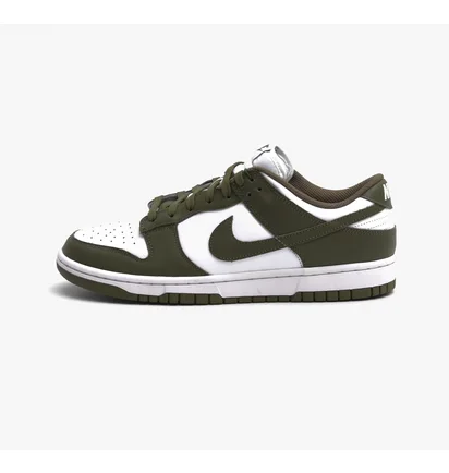 Кроссовки женские Nike W Dunk Low White/Green DD1503-120