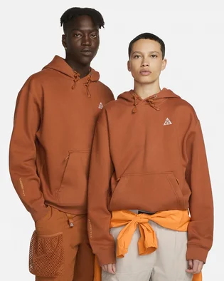 Худи мужское Nike Acg Therma-Fit Fleece Pullover Hoodie Brown DZ3392-246