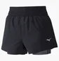 Шорти жіночі Mizuno 4.5 2In1 Black J2GB030109