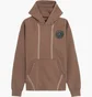Худи мужское Air Jordan X Psg Fleece Hoodie Brown DZ2923-274