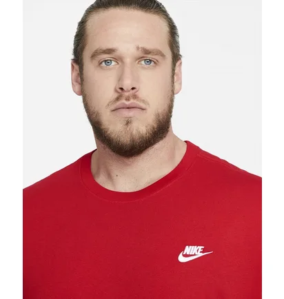 Футболка чоловіча Nike M Nsw Club Tee Red AR4997-657