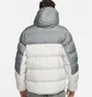 Куртка чоловіча Nike M Nk Sf Wr Pl-Fld Hd Jkt Grey/White Dr9605-084