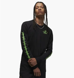 Лонгслив мужской Air Jordan T-Shirt Flight Mvp Black DV1480-010