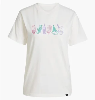 Футболка женская Adidas Lounge Food White JN8271