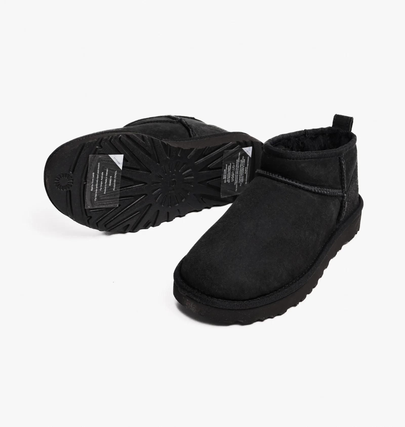 ᐉ Уггі чоловічі UGG Classic Ultra Mini Black 1116109-BLK