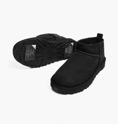 Уггі чоловічі UGG Classic Ultra Mini Black 1116109-BLK
