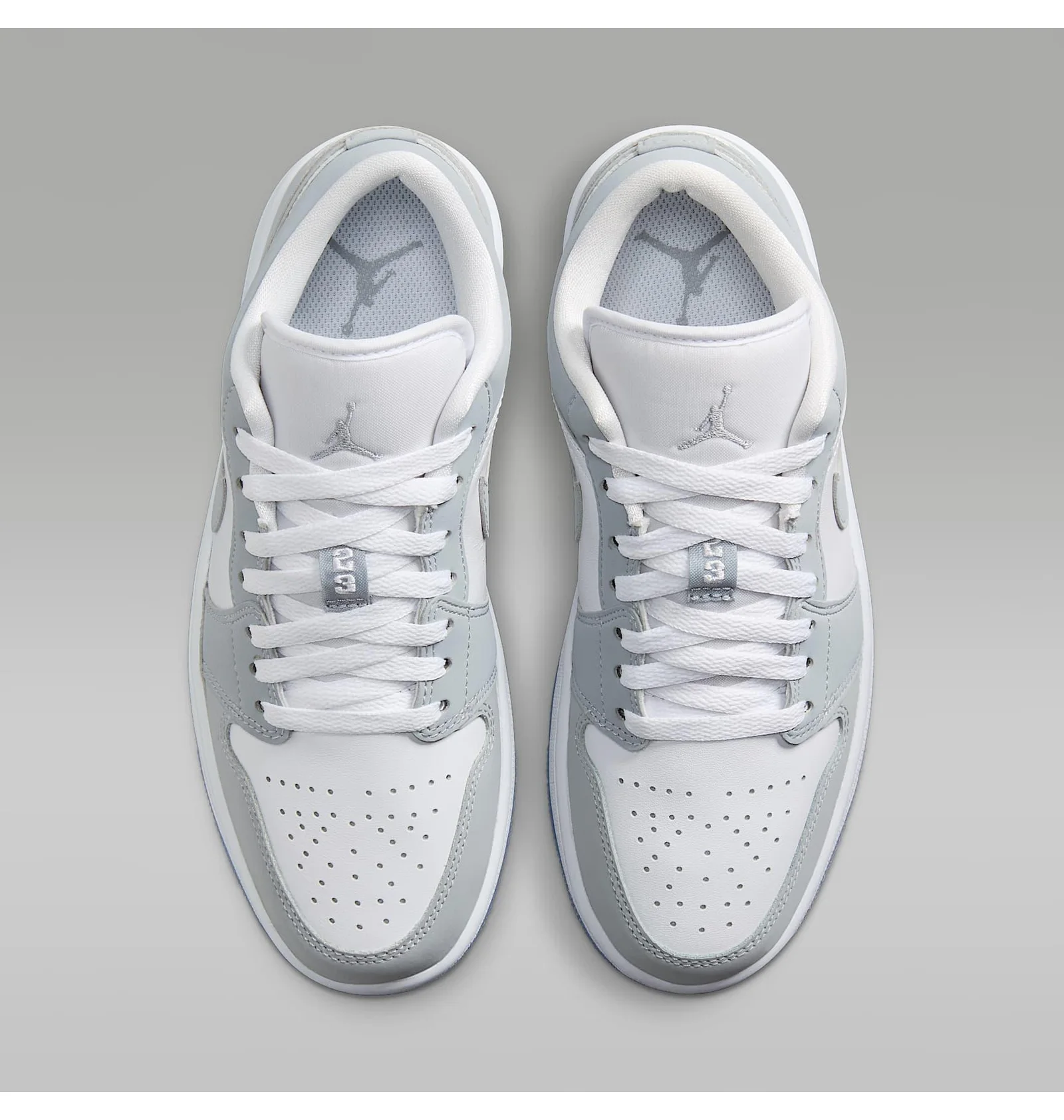 ᐉ Кросівки жіночі Air Jordan Wmns 1 Low White/Grey DC0774-105
