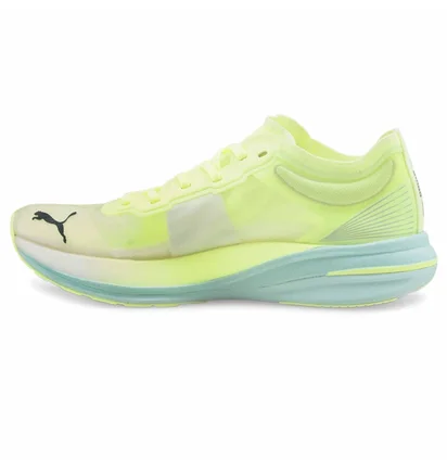 Кроссовки женские Puma Deviate Nitro Elite Racer Running Shoes Green 376444-02