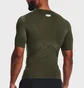 Термобелье унисекс Under Armour Hg Armour Comp Ss Olive 1361518-390