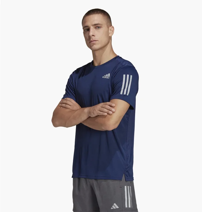 Футболка мужская Adidas Own The Run Tee Blue HM8445