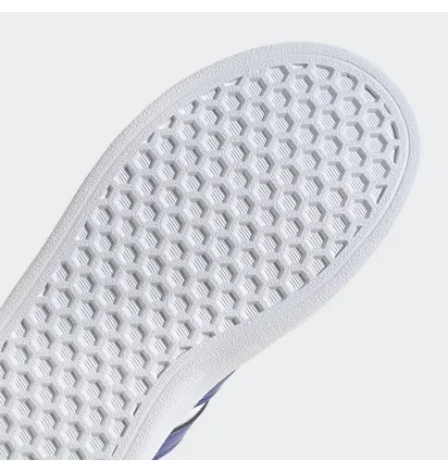 Кроссовки детские Adidas Grand Court Elastic Lace And Top Strap Sportswear White HP8915