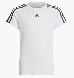 Футболка детская Adidas Train Essentials Aeroready 3-Stripes Slim-Fit Training White HR5774