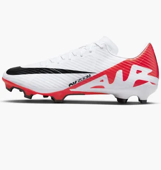 Бутсы унисекс Nike Mercurial Vapor 15 Academy Multi-Ground Soccer Cleats White/Red DJ5631-600
