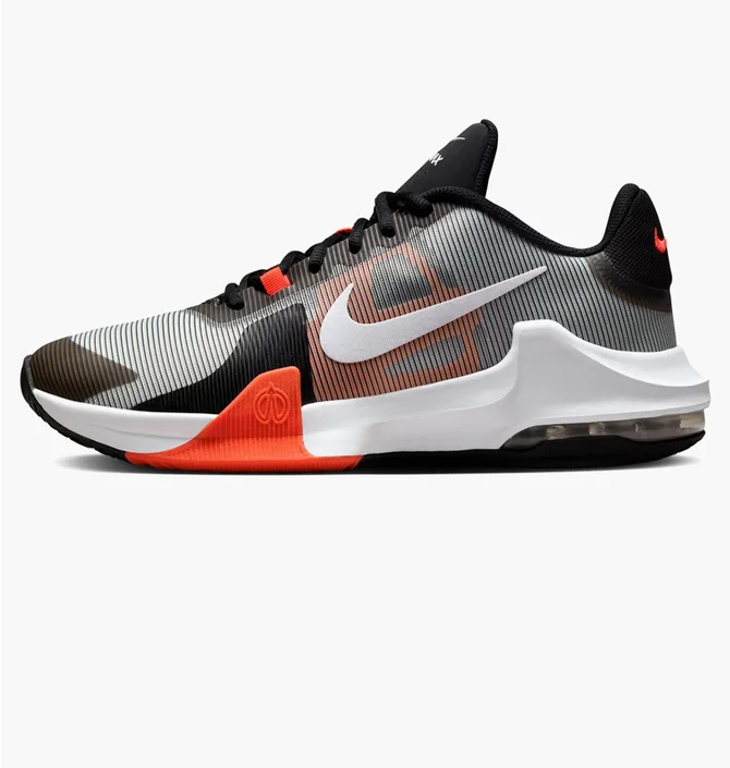Кроссовки мужские Nike Air Max Impact 4 Basketball Shoes Grey Dm1124-002