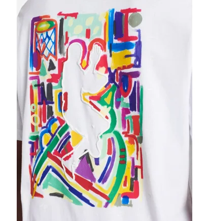 Футболка мужская Air Jordan Mj Vintage Gfx Short Sleeve Crew Tee White Dm3078-100