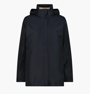 Парка женская CMP Zip Hood Detachabl Black/Beige 35K3796D-U901
