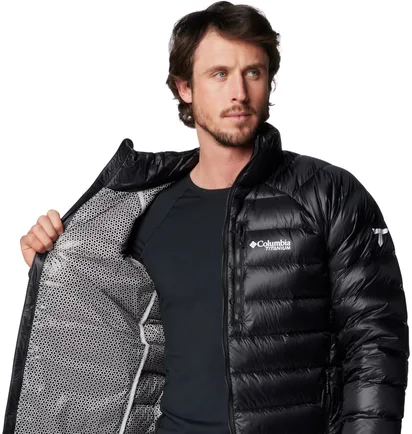Пуховик чоловічий Columbia Arctic Crest Down Black 2088784010