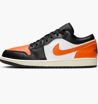 Кроссовки мужские Air Jordan Low Orange/Black 553558-081