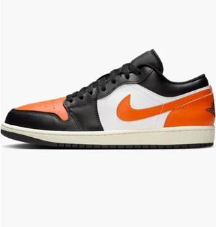 Кроссовки мужские Air Jordan Low Orange/Black 553558-081