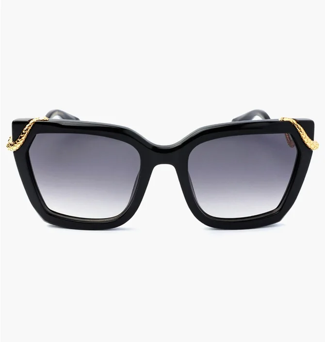 Солнцезащитные очки женские Roberto Cavalli Grey/Black SRC034M-0700-56-21