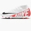 Бутси унісекс Nike Mercurial Superfly 9 Club Multi-Ground Soccer Cleats White/Red DJ5961-600