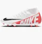 Бутси унісекс Nike Mercurial Superfly 9 Club Multi-Ground Soccer Cleats White/Red DJ5961-600