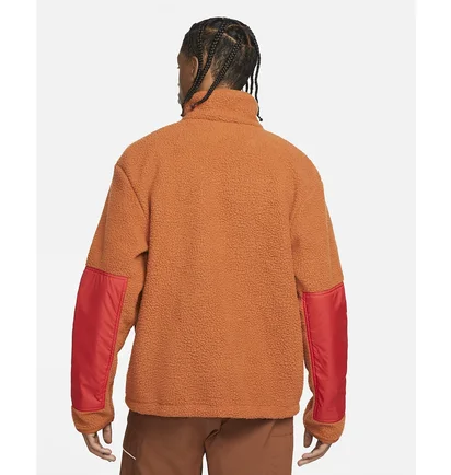Куртка чоловіча Nike Mens Fleece Full-Zip Jacket Orange Dd5021-246