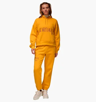 Спортивный костюм женский Air Jordan Brooklyn Fleece Orange FN5434-752__FN5440-752