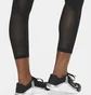 Лосини жіночі Nike W One Df Mr 7/8 Tgt Black DD0249-010