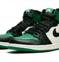 Кроссовки мужские Air Jordan 1 Retro High Og Black/Green 555088-302