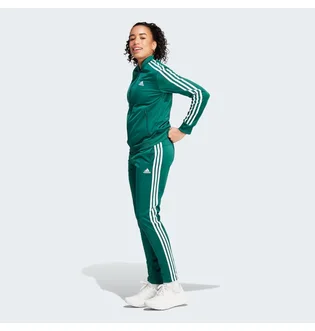 Спортивный костюм женский Adidas Essentials 3-Stripes Green IJ8785