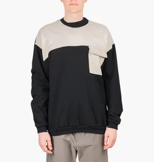 Світшот чоловічий Neighborhood Yoke Black 211UWNH-CSM04-BLACK