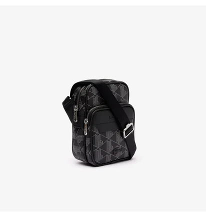 Сумка мужская Lacoste Monogram Grey NH4409LX-H45