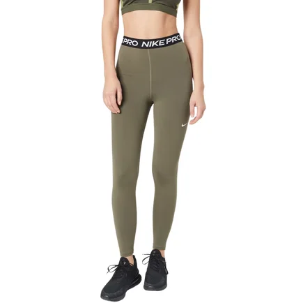 Легінси жіночі Nike Pro Tights Khaki Olive AO9968-222