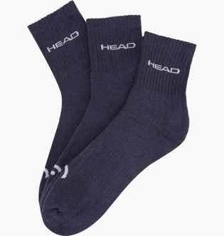 Носки мужские HEAD Elements All Sports Short Crew Blue (3 пары) 701229009-003