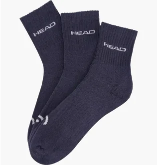 Носки мужские HEAD Elements All Sports Short Crew Blue (3 пары) 701229009-003