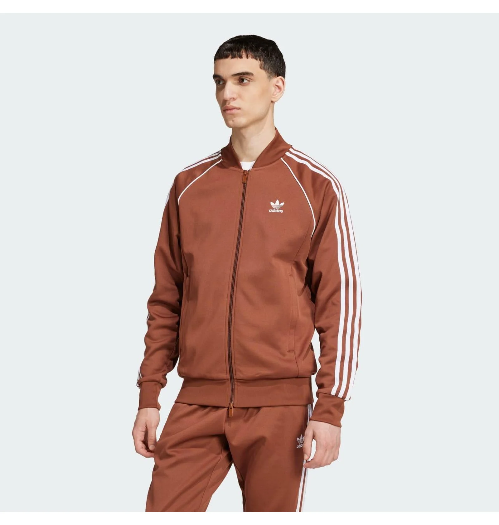 ᐉ Олимпийка мужская Adidas Adicolor Classics Sst Brown IY9855